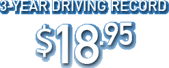 3-Year Driving Record